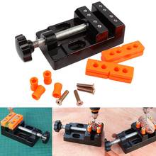 1 set Black Jaw Bench Clamp Mini Drill Press Vice Micro Clip Opening Parallel Table Flat Vise DIY Hand Tools 13.5x6.5x3.6cm 2024 - buy cheap