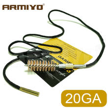 Armiyo-cepillo táctico calibre 20GA, 15,6mm, pistola de tiro, barril, juego de limpieza, accesorios de caza, hilo de 5/16 "-26T 2024 - compra barato