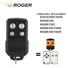 Clonador de controle remoto 433mhz para portas de garagem, com duplicador de controle remoto para portas de garagem, h80, tx52r, tx54r, tx1, tx10 2024 - compre barato