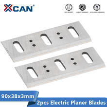 XCAN 90x38x3mm Planer Blade 2pcs HSS Electric Planer Blade Woodworking Tools 2024 - buy cheap