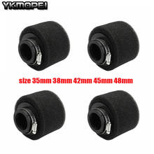 35mm 38mm 42mm 45mm 48mm Elbow Neck Foam Air Filter Sponge Cleaner Moped Scooter Dirt Pit Bike 2024 - buy cheap