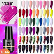 ROSALIND Hybrid Varnishes Gel Nail Polish Diamond Luminous UV Gel All For Manicure Nail Art Design Semi Permanent Base Top Coat 2024 - buy cheap