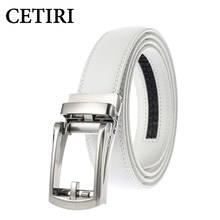 CETIRI 3,0 cm plata hombres hebilla automática cinturón de metal de alta calidad tendencia, ocio y negocios de doble uso, cinturón hecho a mano para hombre 2024 - compra barato