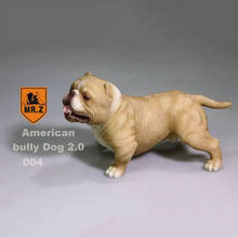 Modelo de Juguete para perro Mr.Z, escala 1:6, 14,5 CM, PVC, americano, Bully, apto para figuras de acción de 12 ", accesorios, adornos de recuerdo 2024 - compra barato