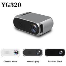 YG320 LED Mini Portable Projector 600 Lumen 3.5mm Audio Support 1080P Playback HD USB Projector Home Media Player 2024 - buy cheap