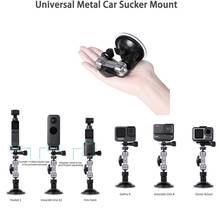 Metal Car Sucker Mount Angles Adjustable Suction Cup Bracket Holder For DJI Pocket 2 GoPro9 Insta360 One R/Fimi Palm Gimbal 2024 - buy cheap