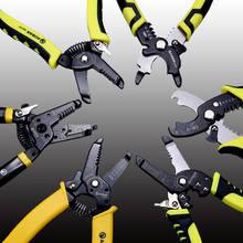 Wire Stripper Crimper Cutting Pliers Electric Cable Stripping Crimping Cutting Plier Manual Hand Electrician Tools Wires Cutter 2024 - buy cheap