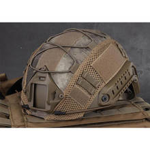 Capa tática para capacete, capa de capacete mh pj bj, cs wargame sport paintball, capa de capacete, acessórios de caça 2024 - compre barato