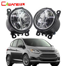 Cawanerl For Ford C-Max 2 MPV 2010-2015 Car Styling H11 LED Bulb Fog Light 4000LM 6000K White DRL Daytime Running Lamp 2 Pieces 2024 - buy cheap