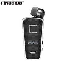 Fineblue F970 Pro Mini Portable in-ear 10 hours Bluetooth 5.0 neck clip telescopic type business Sport Earphone Vibration bass 2024 - buy cheap