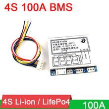 Placa de protección de batería de fosfato de hierro y litio LiFePo4, 100A, 12V, 14,8 V, 18650 V, 12,8 V, placa de equilibrio, PCB, BMS, 3,2 V, 3,7 V 2024 - compra barato