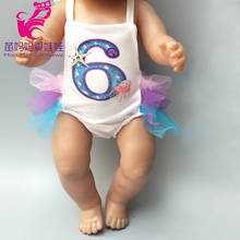 Doll swimsuit set for 43cm Babies doll bikini 18" doll swimming clothes 2024 - buy cheap