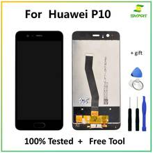 For Huawei P10 LCD Display Touch Screen Digitizer Assembly Replacement Part + Tools For VTR-L09 VTR-L10 VTR-L29 5.1" LCDs Screen 2024 - buy cheap