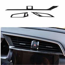 Right hand drive RHD Fit For Honda Civic 10th Sedan Coupe 2016-2019 Carbon Fiber Interior Dashboard Air Vent Outlet Cover Trim 2024 - buy cheap