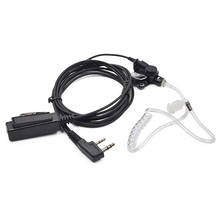 FBI-auriculares inalámbricos PTT Para Kenwood TK2107 Baofeng, Radio portátil, Walkie Talkie, UV-5R, UV, B5, GT-3, UV-5X 2024 - compra barato