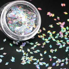 1 Pcs Diamond Laser Shiny Glitter Powder Metallic Color Nail Gel Polishing Chrome Pigment Decorations Manicure 2024 - buy cheap
