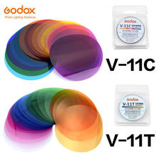 Godox-filtros de Color V-11C V11C o V-11T V11T para AK-R16 o AK-R1, compatibles con Godox V1 Series Speedlite Flash 2024 - compra barato