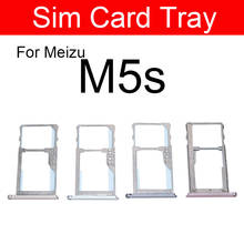 Memory & SIM Card Tray Holder For Meizu Meilan Blue Charm M5s 5s Sim Card Reader Slot Socket Adapter Replacement Repair Parts 2024 - buy cheap