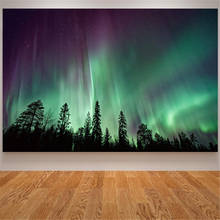 Aurora Painting Nature Scenery Wall Art Canvas Print Home Decoration Polar Lights Wall Pictures for Living Room Bedroom Decor 2024 - buy cheap
