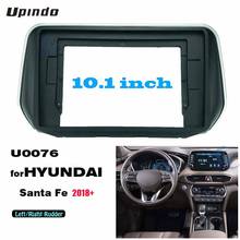 Alone Din 10.1 Inch Car Radio Installation DVD GPS Mp5 Plastic Fascia Panel Frame for HYUNDAI Santa Fe 2018+ Dash Mount Kit 2024 - buy cheap