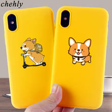 Cute Corgi Phone Case for IPhone 6s 7 8 11 12 Plus Pro Mini X XS MAX XR SE Fashion Cases Soft Silicone Fitted Accessories Covers 2024 - buy cheap