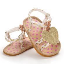 2020 Children Summer Clogs 0-18M Newborn Infant Baby Girl Princess Weave Sandals Sneakers Toddler Soft Crib Walkers Shoes 2024 - buy cheap