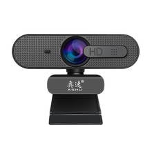 Webcam com autofoco 1080p hd, câmera com microfone, usb, vídeo de chat, ashu h606 2024 - compre barato