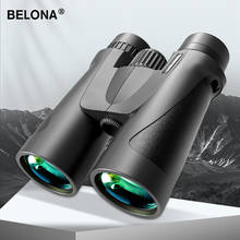 Prismáticos profesionales BAK4 con visión nocturna, binoculares con Zoom militar potente, revestimiento de prisma FMC, 10x42, para caza y turismo 2024 - compra barato