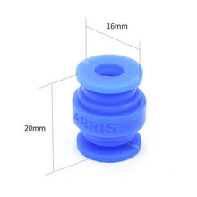 F07557-4 JMT 1Set(4pieces) PTZ Gimbal AV Ball Damping Rubber Ball Blue for FPV Camera Mount Multicopter + FS 2024 - buy cheap