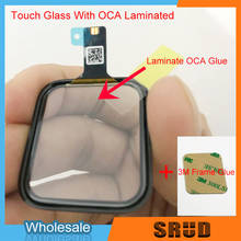 5Pcs Laminated OCA Touch Digitizer Glass For Apple Watch Series 1 2 3 4 5 6 SE 38mm 40mm 42mm 44mm LCD Touch Screen Repair Parts 2024 - buy cheap