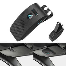 Car Bluetooth Handsfree Kit Speakerphone Hi-Fi Speaker Audio Radio Switch Remote Control Sun Visor Clip Wireless 4x4 Accessories 2024 - buy cheap
