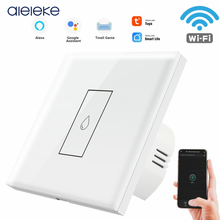 Interruptor inteligente de pared para calentador de agua, dispositivo inalámbrico con WiFi, Control por aplicación remota, compatible con Alexa y Google Home, Tuya, UE, 4400W 2024 - compra barato