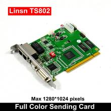 Free Shipping LED Display Control System LINSN TS802D Full Color Sending card 2024 - buy cheap