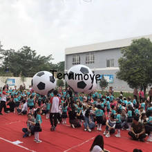 Inflatable Helium Football Ball PVC Event Display giant helium balloon air tight large sky balloons 2024 - buy cheap