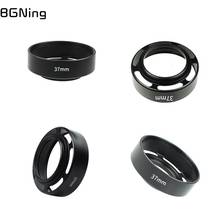 BGNing Universal Metal Black Camera Lens Hood for Leica for Canon for Nikon 37 43 46 49 52 55 58 62mm DSLR Photography Accessory 2024 - buy cheap