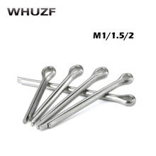 50pcs DIN94 GB91 M1.0/M1.5/M2 304 Stainless Steel Cotter/Hairpin Pins M1.0/M1.5/M2 *6mm/8mm/10mm/12mm/--25mm 2024 - buy cheap