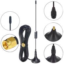 10 piece 3.5DBi Gains ADS-B 1090Mhz SMA Male Plug Connector Aerial Magnetic Base RG174 3M Antenna 2024 - buy cheap