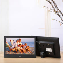 Marco de fotos Digital de pantalla ancha de 10,1 pulgadas HD ultrafino LED electrónico álbum de fotos LCD marco de fotos 2024 - compra barato