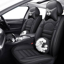 CAR TRAVEL Leather car seat covers For audi a3 sportback vw polo sedan alfa romeo giulietta volvo s40 v60 c30 auto accessories 2024 - buy cheap