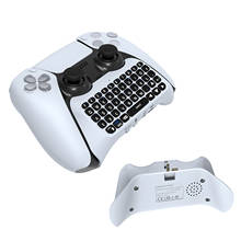 Внешняя Bluetooth-клавиатура для PS5, портативный геймпад, беспроводная клавиатура, разъем 3,5 мм, игровые аксессуары 2024 - купить недорого
