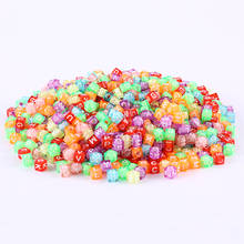100/200 pcs Mixed Color Alphabet Acrylic Beads Geometric Shaped Letter Beads For Bulk DIY Bracelet Necklace Jewelry Making Gift 2024 - buy cheap