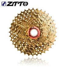 Gold 10-speed Flywheel High Quality Steel 10 Speed 11-36t Cassette Freewheel 10s 36T Sprocket 10v K7 Free Wheel MTB Bike Parts 2024 - buy cheap