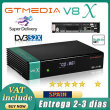 Gtmedia-decodificador V8X por satélite, V8 Nova V9 Super, Full HD, 1080P, H.265, wifi integrado, sin aplicación incluida, actualizado 2024 - compra barato