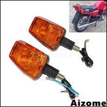 Luz indicadora trasera de motocicleta ámbar, filamentos E3 Emark de 12V, señal de giro para MZ ETZ 251, luces intermitentes de freno, 2 uds. 2024 - compra barato