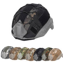 Capa de capacete tático de pano, capa de capacete para mh pj bj capacete airsoft paintball exército capa de capacete militar acessórios de caça 2024 - compre barato