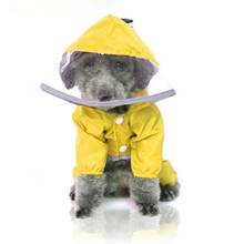 Chubasquero con capucha para mascota, chaqueta de dinosaurio, impermeable de 4 Patas, ropa de lluvia para perro, para animales 2024 - compra barato