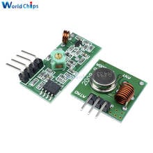 433Mhz RF Wireless Transmitter Module and Receiver Kit 5V DC 433MHZ Wireless For Arduino Raspberry Pi /ARM/MCU WL Diy Kit 2024 - buy cheap