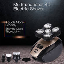 Ckeyin 5 In 1 Electric Shaver Multifunction USB Rechargeable 5 Blades Washable Electric Shaving Men Hair Clipper Trimmer Razors 2024 - buy cheap