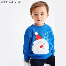 Boys Christmas Sweatshirts for Kids Clothes Autumn Winter Children Hoodies Clothing Baby Boy Long Sleeve Tops Toddler Costumes 2024 - buy cheap