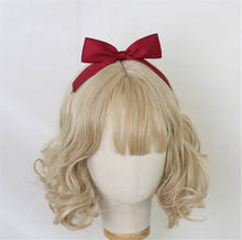 Lolita-horquilla de princesa con lazo para niña, diadema KC para mujer, pinza para el pelo, accesorios para el cabello B1599 2024 - compra barato